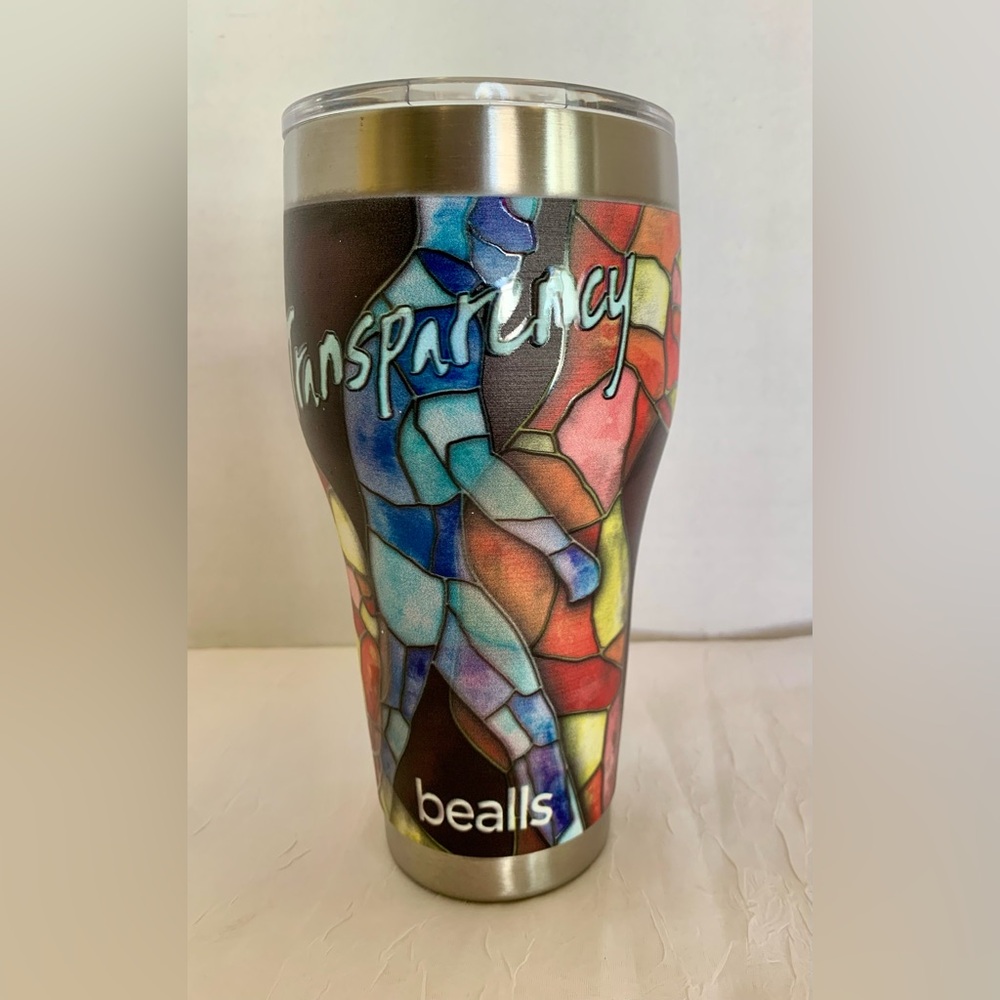 Made in Florida “Bealls “ 30 oz stainless steel Tumbler with lid